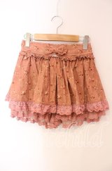 LIZ LISA / コーデュロイ風スカパン  ピンク O-25-12-08-080-LO-PA-IG-OS