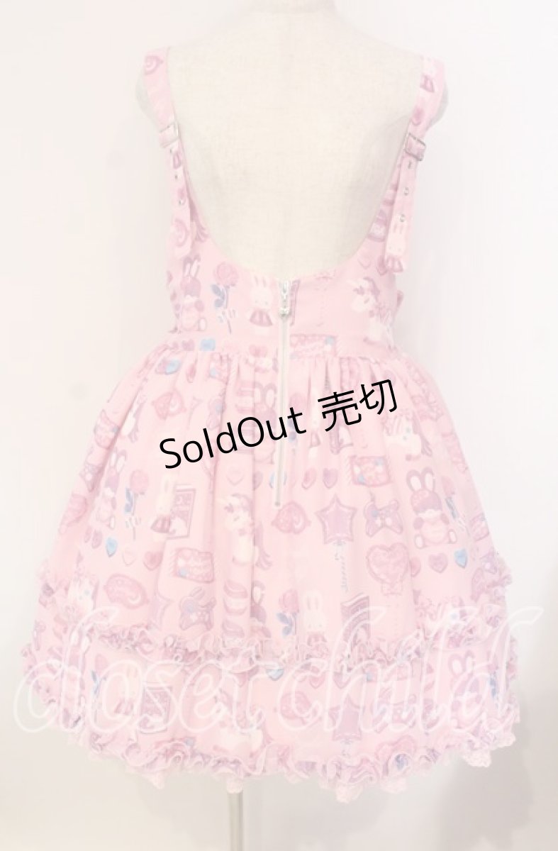 画像1: Angelic Pretty / Photogenic Palletサロペット  ピンク O-25-12-08-008-AP-OP-IG-OS (1)