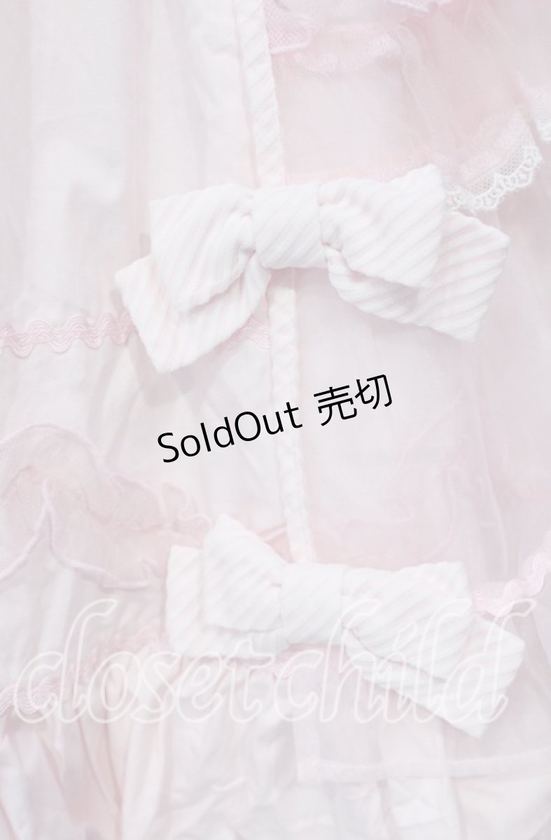 画像3: Angelic Pretty / Candyストライプリボンワンピース  ピンク O-25-12-08-009-AP-OP-IG-OS (3)