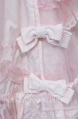画像3: Angelic Pretty / Candyストライプリボンワンピース  ピンク O-25-12-08-009-AP-OP-IG-OS