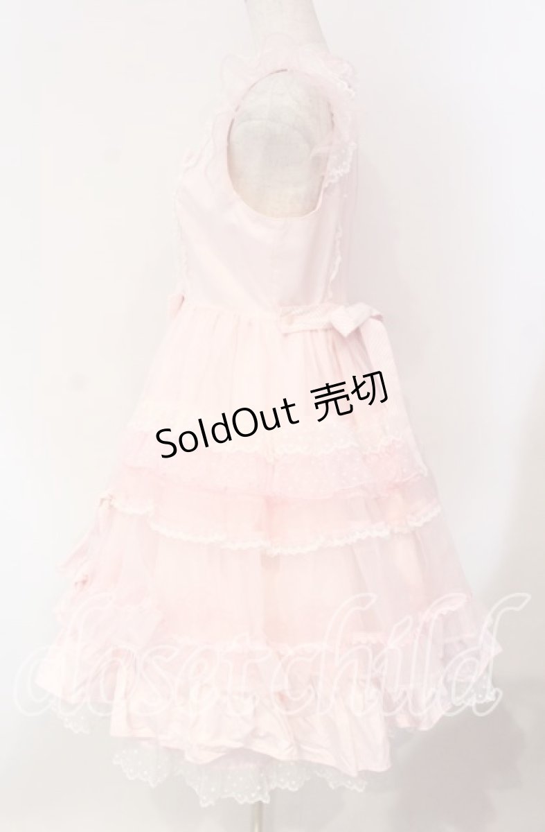 画像4: Angelic Pretty / Candyストライプリボンワンピース  ピンク O-25-12-08-009-AP-OP-IG-OS (4)