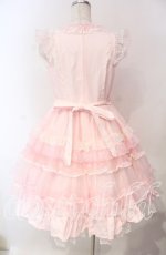 画像5: Angelic Pretty / Candyストライプリボンワンピース  ピンク O-25-12-08-009-AP-OP-IG-OS (5)