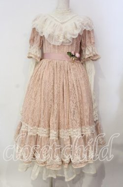 画像1: Miss Point / 木香薔薇 1.0 ワンピース M ピンク O-25-12-08-010-LO-OP-OW-OS