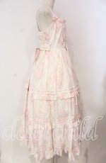 画像4: metamorphose / シャーロットロングティアードジャンパースカート 1 アイボリー O-25-12-08-012-ME-OP-OW-OS (4)