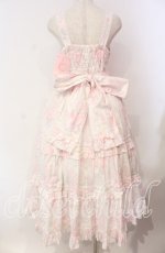 画像5: metamorphose / シャーロットロングティアードジャンパースカート 1 アイボリー O-25-12-08-012-ME-OP-OW-OS (5)