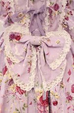 画像3: BABY,THE STARS SHINE BRIGHT / スローモーションブーケ〜あの日の私の想い〜柄ジャンパースカートII  ラベンダー O-25-12-08-013-BA-OP-OW-OS (3)