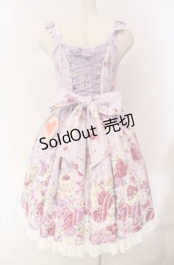 画像6: BABY,THE STARS SHINE BRIGHT / スローモーションブーケ〜あの日の私の想い〜柄ジャンパースカートII  ラベンダー O-25-12-08-013-BA-OP-OW-OS