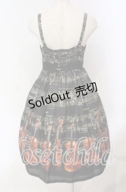 画像5: Leur Getter / Vintage Musical Noteキャミワンピース  クロ O-25-12-08-015-LU-OP-IG-OS