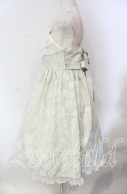 画像4: Angelic Pretty / Silky Fleurジャンパースカート  ミント O-25-12-08-016-AP-OP-IG-OS