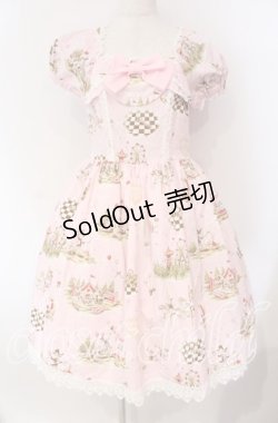 画像1: BABY,THE STARS SHINE BRIGHT / アリスinファンフェアワンピース  ピンク O-25-12-08-003-BA-OP-IG-OS