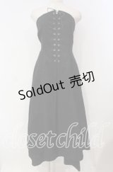 MIHO MATSUDA / パイソン柄ベアワンピース  ブラック O-25-12-08-020-GO-OP-IG-OS