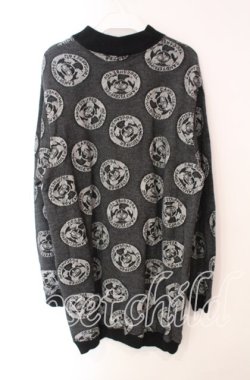 画像3: Candy Stripper / YOU CAN BE YOU PEPE SWEAT ONE-PIECE  ブラック O-25-12-09-029-PU-OP-OW-OS