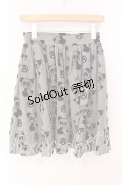 画像1: Candy Stripper / アナーキーパンダptスカート  ブラック O-25-12-09-030-PU-SK-OW-ZT1217U