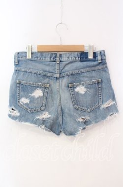 画像2: Candy Stripper / スタッズダメージショートパンツ M ブルー O-25-12-09-032-PU-PA-OW-OS