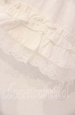 画像3: axes femme / 姫袖風フレア袖ブラウス F シロ O-25-12-09-033-AX-BL-OW-OS