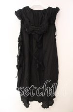 画像4: PINK HOUSE / ウィンターフォレストトリート刺繍タブリエ  クロ O-25-12-09-037-LO-OP-OW-ZT584 (4)