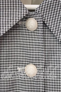 画像2: an another angelus / ヨークケープトレンチコート F クロ×シロ O-25-12-09-038-CA-CO-OW-OS