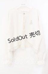 m petit by misako / MSKバラBフリルボレロ 4L アイボリー O-25-12-09-007-LO-TO-OW-OS