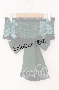 画像1: Enchantlic Enchantilly / リボンコルセット  グリーン O-25-12-09-011-LO-TO-OW-OS