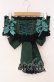 画像1: Enchantlic Enchantilly / リボンコルセット  グリーン O-25-12-09-011-LO-TO-OW-OS (1)