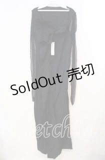 alice auaa / season60 [fabric doll]ガーゼワンピース 3 ブラック O