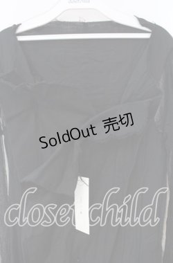 画像2: alice auaa / season60 [fabric doll]ガーゼワンピース 3 ブラック O-25-12-09-017-AA-TO-OW-OS