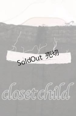 画像4: alice auaa / season60 [fabric doll]ガーゼワンピース 3 ブラック O-25-12-09-017-AA-TO-OW-OS