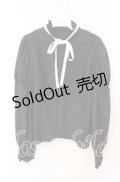 Eri Aino's Collection / シャーロットの水曜日ブラウス M クロ O-25-12-09-019-LO-BL-OW-OS