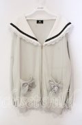Rojita / セーラーカラーパーカー F グレー（公式展開色ミント） O-25-12-09-024-LO-TO-OW-OS