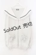 Rojita / セーラーカラーパーカー F グレー（公式展開色ミント） O-25-12-09-024-LO-TO-OW-OS