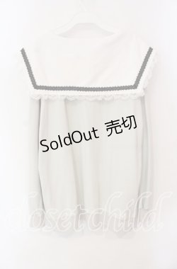 画像3: Rojita / セーラーカラーパーカー F グレー（公式展開色ミント） O-25-12-09-024-LO-TO-OW-OS