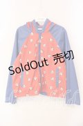 Candy Stripper / ペペptリバーシブルパーカー  ブルー×レッド O-25-12-09-026-PU-TO-OW-ZT1217U