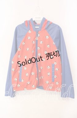 画像1: Candy Stripper / ペペptリバーシブルパーカー  ブルー×レッド O-25-12-09-026-PU-TO-OW-ZT1217U