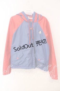 画像4: Candy Stripper / ペペptリバーシブルパーカー  ブルー×レッド O-25-12-09-026-PU-TO-OW-ZT1217U