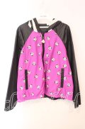 Candy Stripper / ペペptリバーシブルパーカー  クロ×パープル O-25-12-09-028-PU-TO-OW-OS