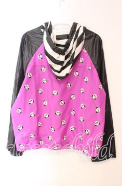 画像3: Candy Stripper / ペペptリバーシブルパーカー  クロ×パープル O-25-12-09-028-PU-TO-OW-OS