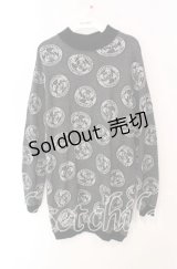 Candy Stripper / YOU CAN BE YOU PEPE SWEAT ONE-PIECE  ブラック O-25-12-09-029-PU-OP-OW-OS