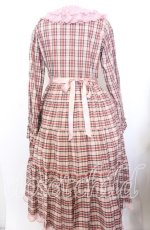 画像3: PINK HOUSE / PINK HOUSE×misako aoki チェックワンピース  ピンク O-25-12-10-003-LO-OP-OW-OS (3)