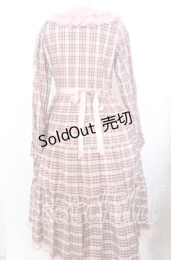画像3: PINK HOUSE / PINK HOUSE×misako aoki チェックワンピース  ピンク O-25-12-10-003-LO-OP-OW-OS