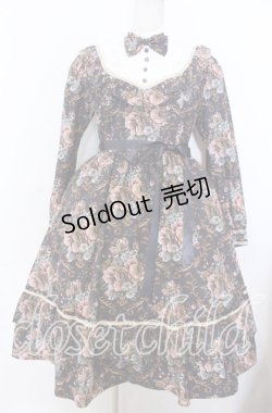 画像1: Dreaming Drop / アンジュールワンピース Ｌ チャコール O-25-12-10-004-LO-OP-IG-OS