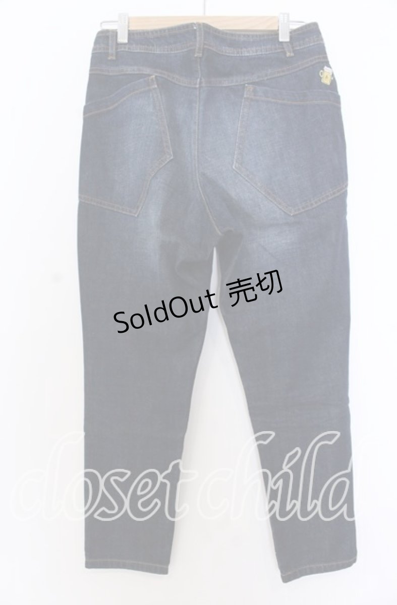 画像2: Franche Lippee / 刺繍入りデニムパンツ S インディゴ O-25-12-10-042-LO-PA-OW-ZT537 (2)