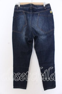画像2: Franche Lippee / 刺繍入りデニムパンツ S インディゴ O-25-12-10-042-LO-PA-OW-OS