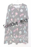 NieR Clothing / アイスクリームプリントカットソー F ブラック O-25-12-10-050-PU-TO-YM-OS
