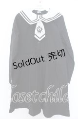 NieR Clothing / セーラーワンピース F ブラック×ホワイト O-25-12-10-051-PU-OP-OW-OS