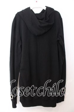 画像2: NieR Clothing / Oリング装飾パーカー F ブラック O-25-12-10-053-PU-TO-OW-OS