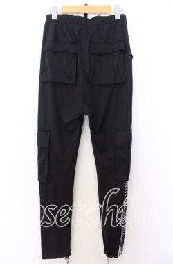 画像2: BACKSTAGE PASS / ROADIE(ローディー)カーゴジャージパンツ 1 ブラック O-25-12-10-056-PU-PA-YM-OS