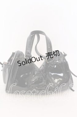 画像3: LIZ LISA / エナメルミニバッグ  クロ O-25-12-10-067-LO-BG-OW-OS