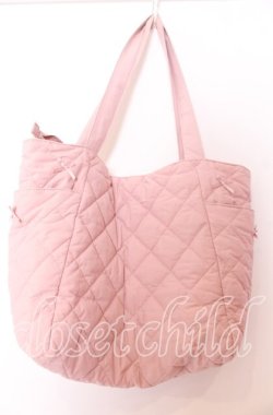 画像3: m petit by misako / リボンキルトトートバッグ  ピンク O-25-12-10-069-LO-BG-OW-OS