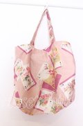 JESUS DIAMANTE / Diamante フレンズ Bag バッグ  トランプ薔薇柄ピンク O-25-12-10-070-JE-BG-IG-OS