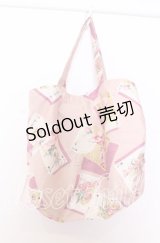 JESUS DIAMANTE / Diamante フレンズ Bag バッグ  トランプ薔薇柄ピンク O-25-12-10-070-JE-BG-IG-OS